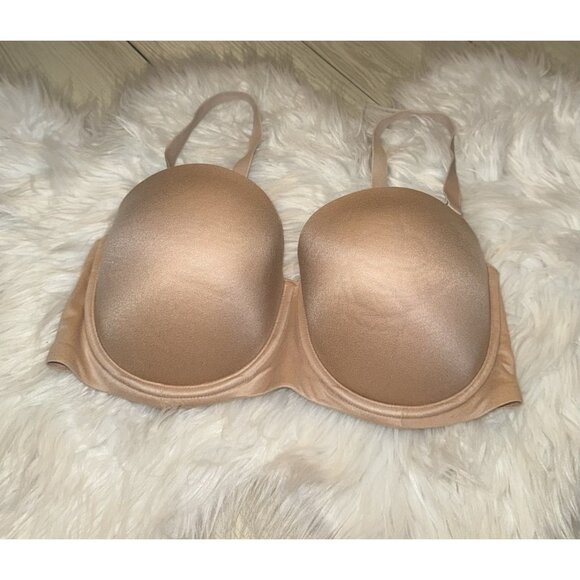 aerie Other - Aerie Real Sunnie Strapless Bra Lined Underwire Multi Way Womens 34DDD Beige New